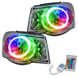 Chrysler Aspen Headlight Assemblies - ORACLE Lighting - ColorSHIFT w/ Simple Controller - `07-`09